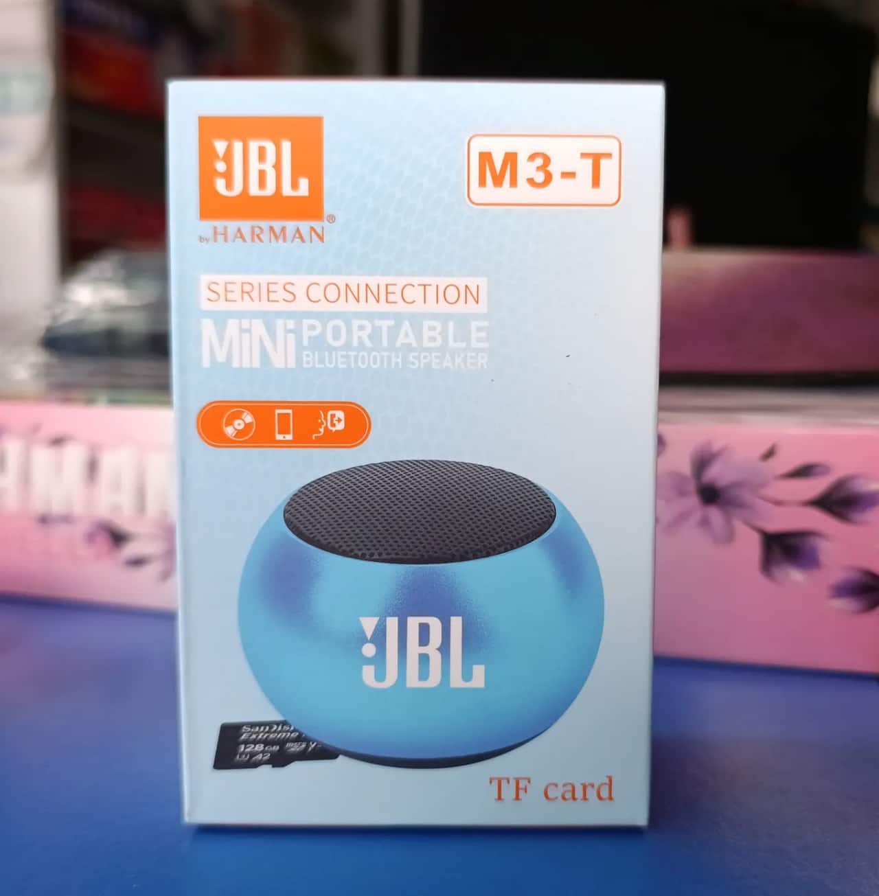 JBL M3-T Mini Portable Bluetooth Speaker